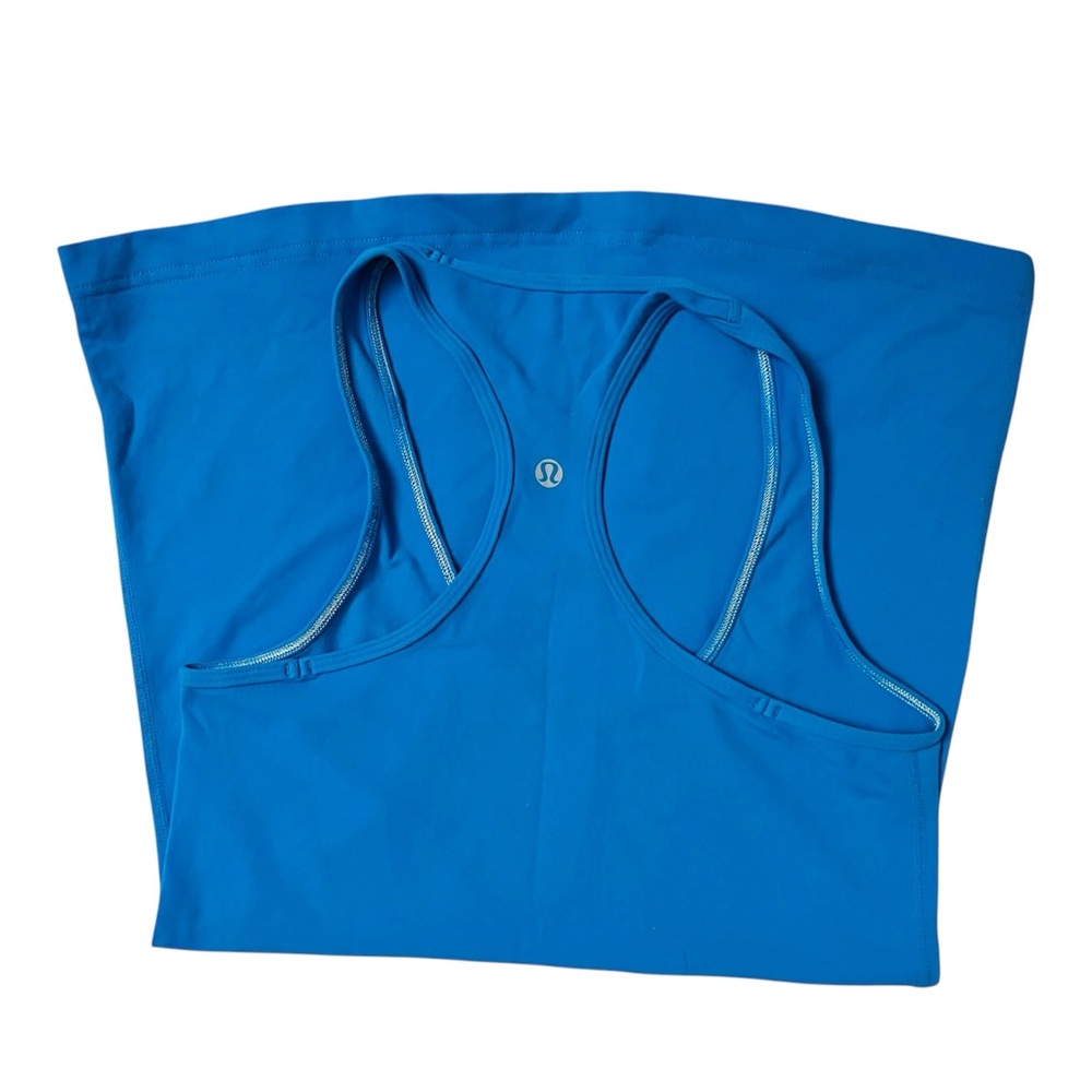 Lululemon Blue Racerback Tank Top